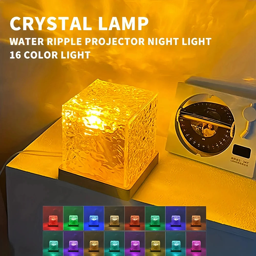 Cristara — Le Cube Lumineux à Effet Vagues & 16 Couleurs