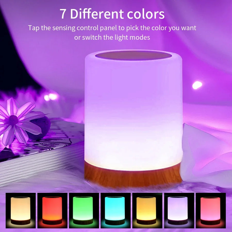Lumivy — La Veilleuse Tactile Bois & Lumière