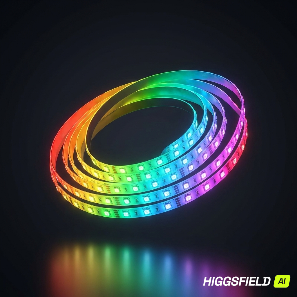 Lumix — La Bande LED Connectée Musique & Couleur
